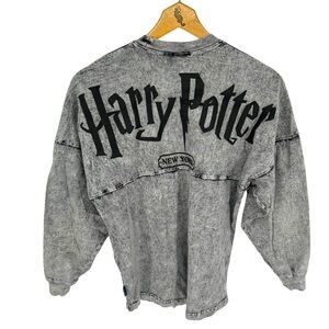 Spirit Jersey x Harry Potter Wizarding World Gray Mineral Wash Long Sleeve READ